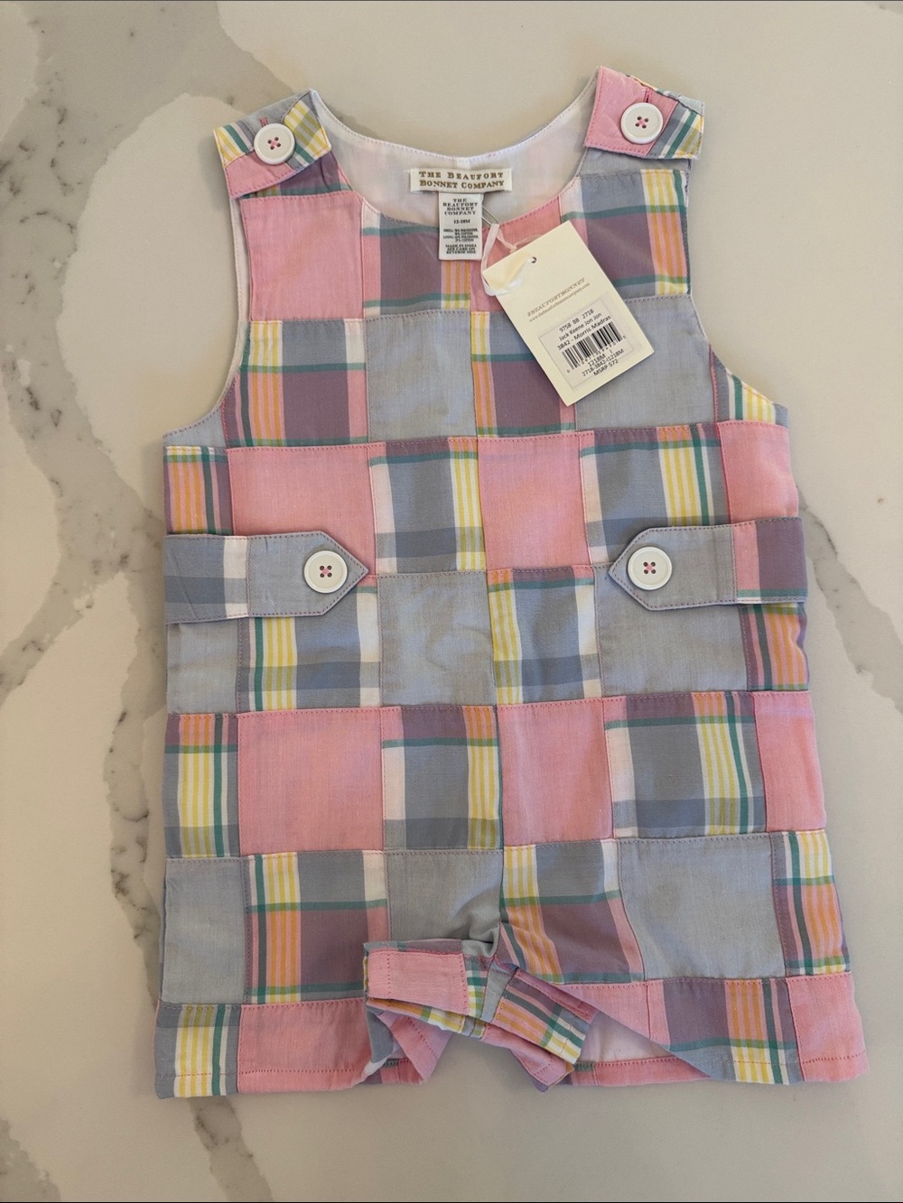 Beaufort Bonnet Patchwork Plaid Jon Jon —
